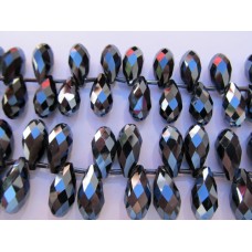 Chinese Crystal Teardrop 20mm x 9mm